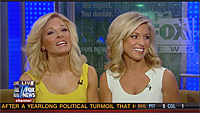 Ainsley Earhardt and Anna Kooiman Heating Things Up on Fox and Friends 03/04/12